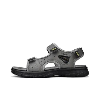 Wen Nai One Strap Sandals Men's Gray