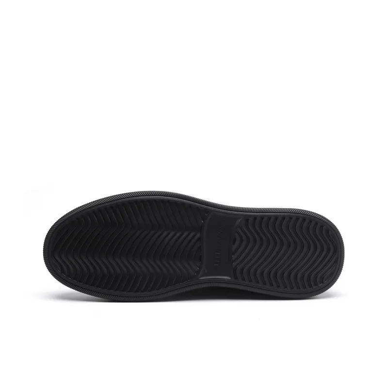 ELLE HOMME Skateboard Shoes Men's Black-4