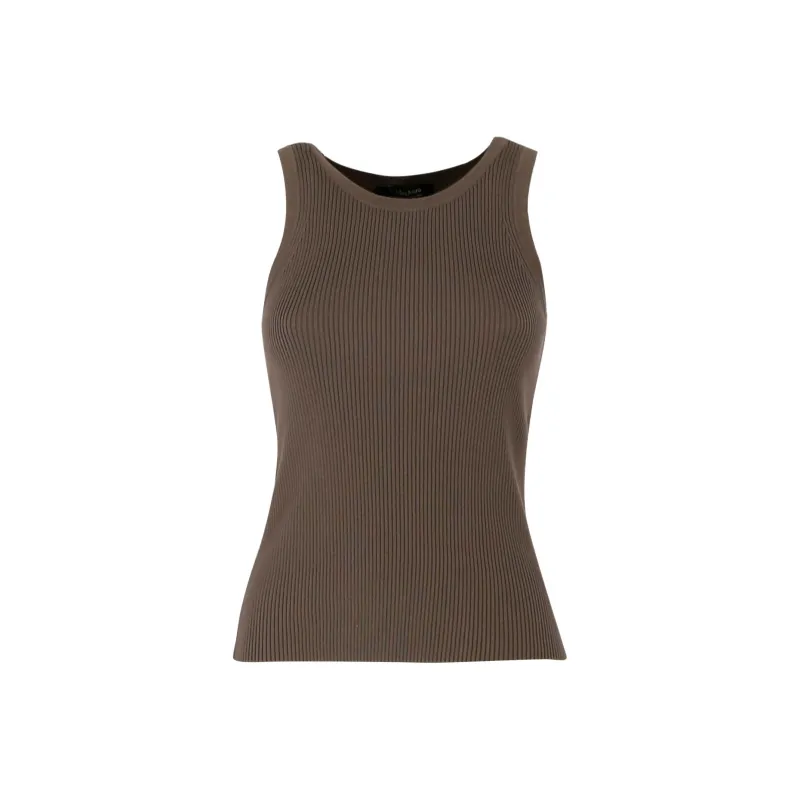 'S MAX MARA Tank Top Women's Brown-0