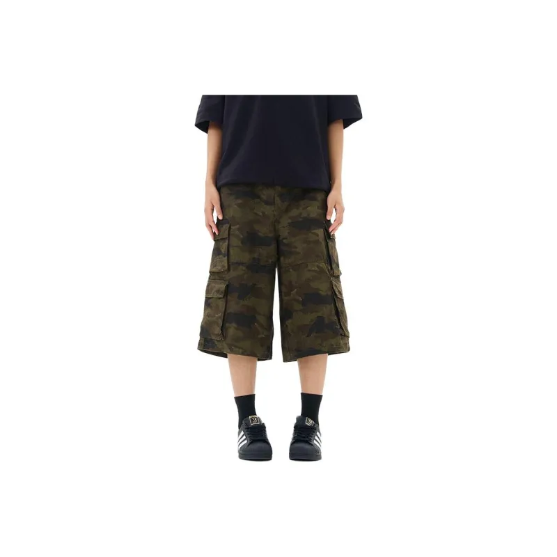 Glona Klio Denim Shorts Unisex Camouflage-0