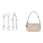 [Whiteley Three-Piece Set]Four-Leaf Clover 15cm+C Letter Chain 13.5cm+Four-Leaf Clover Decorative Chain 30cm