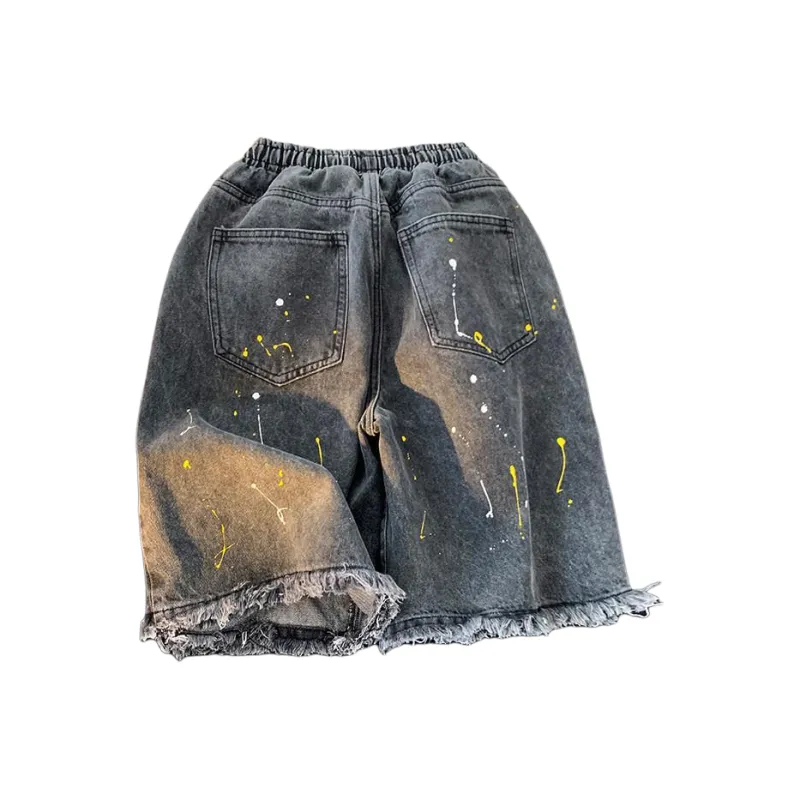 LUYUSHANYU Denim Shorts Women's-1