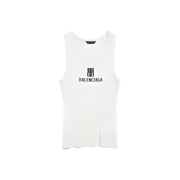 Balenciaga FW25 Tank Top Regular Fit Women's White
