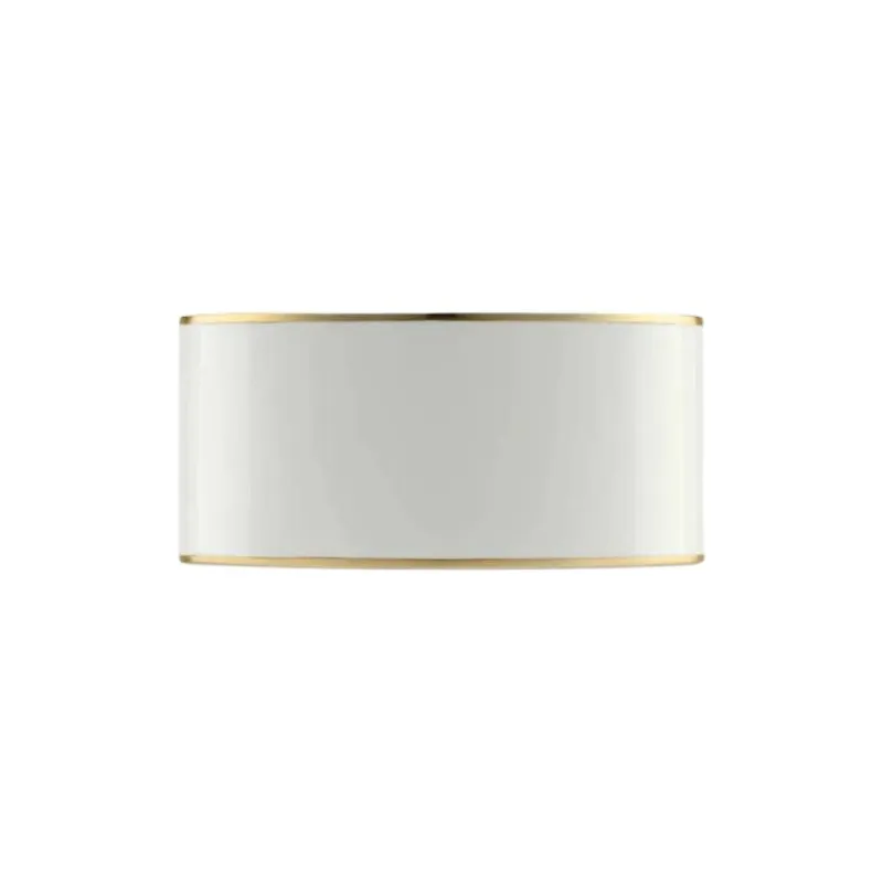 GUCCI Enamel Brass Rings Unisex White-1