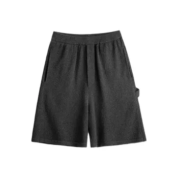 MADEN Casual Shorts Men Dark Gray