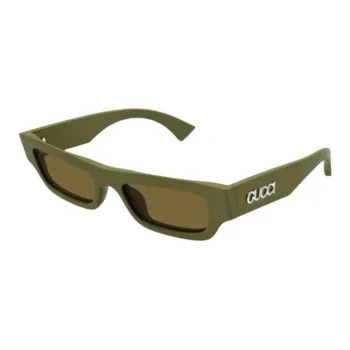 GUCCI Acetate Cat Eye Sunglasses Unisex Green