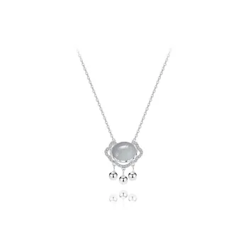 BLANK IN BLANK Chalcedony Jade Necklaces Women's