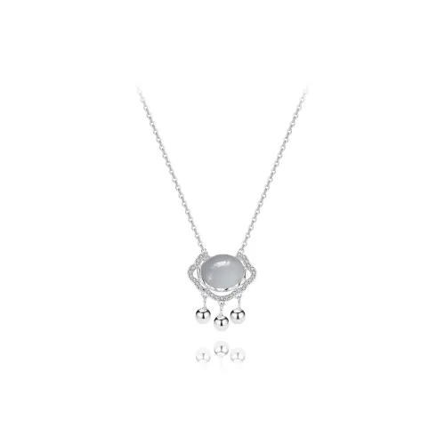 BLANK IN BLANK Chalcedony Jade Necklaces Women's