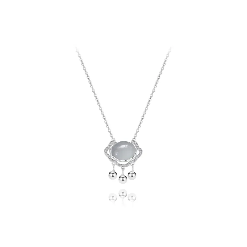 BLANK IN BLANK Chalcedony Jade Necklaces Women's-0