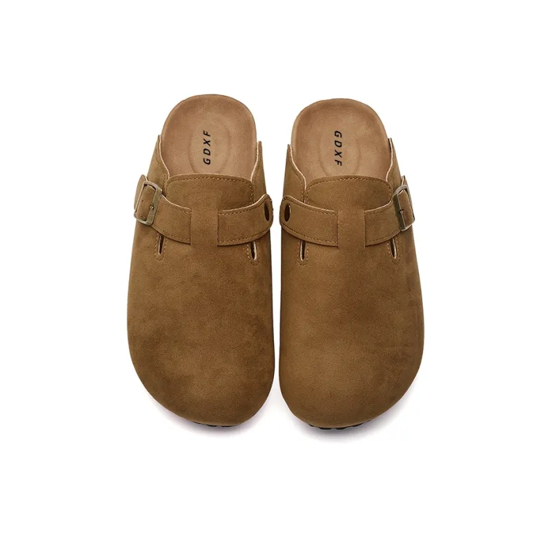 GDXF Quiet Odor Resistant Abrasion Resistant Slip Resistant Closed Toe Slippers Unisex-10