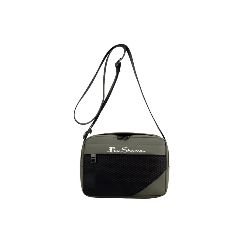 BEN SHERMAN Nylon Crossbody Bag, Shoulder Bag Unisex Multicolor-7
