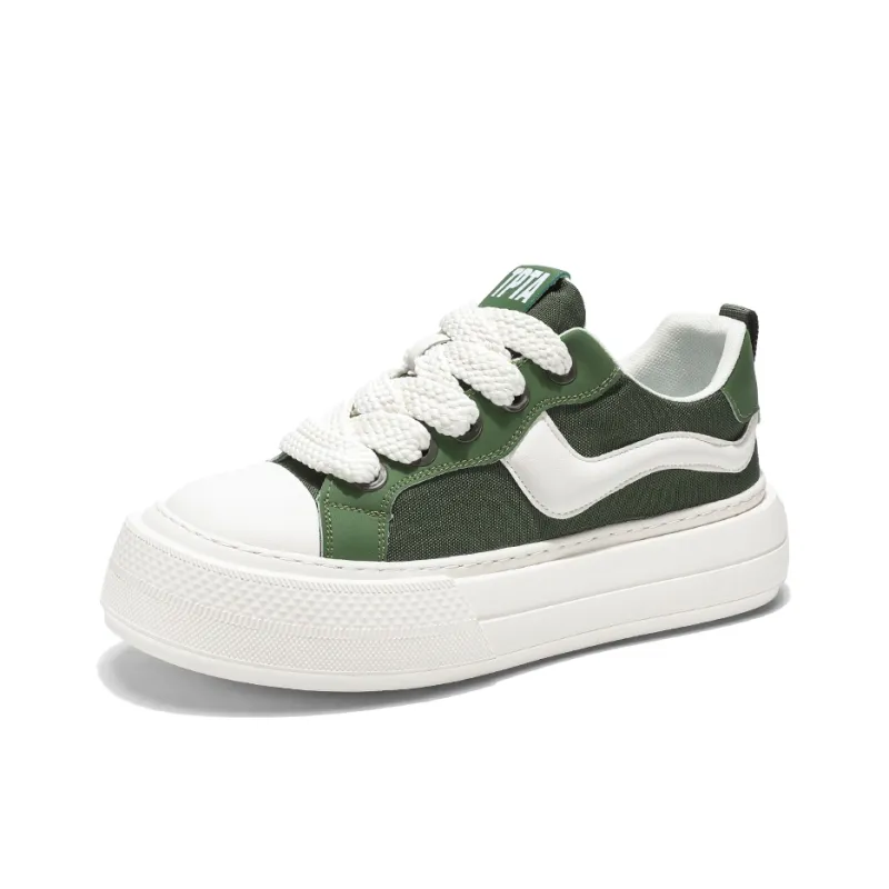 HACKBUTEER Low Top Skateboard Shoes Men's Box Included-2