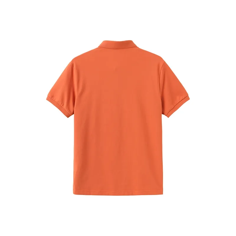 ZUO Polo Shirts Men Orange Red-1