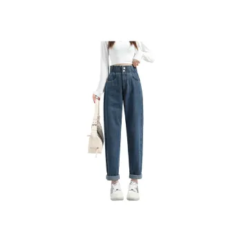 Tonlion Jeans Women's Dark Denim Blue