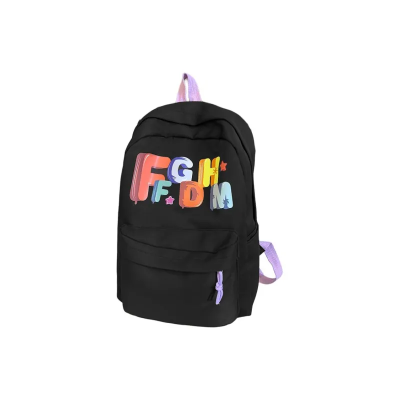 Debecca Nylon Backpack Unisex Multicolor-6