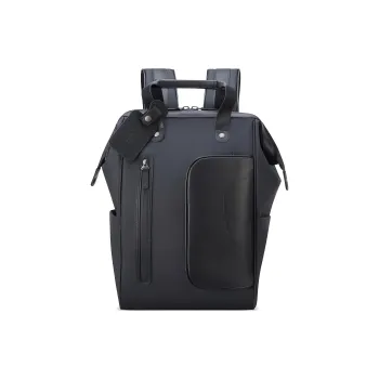 DELSEY Recycled Polyester Backpack Unisex Black