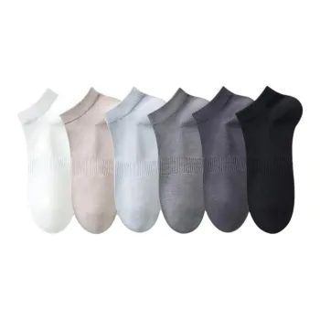 Temooues Ankle Socks Unisex 6 Pack