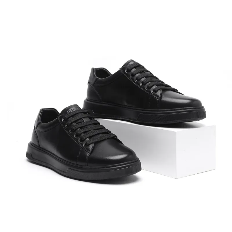 ELLE HOMME Skateboard Shoes Men's Black-2