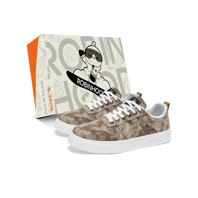 ROBINHOOD Slip Resistant, Abrasion Resistant, Lightweight, Breathable Low Top Skateboard Shoes Men's Box Included-5