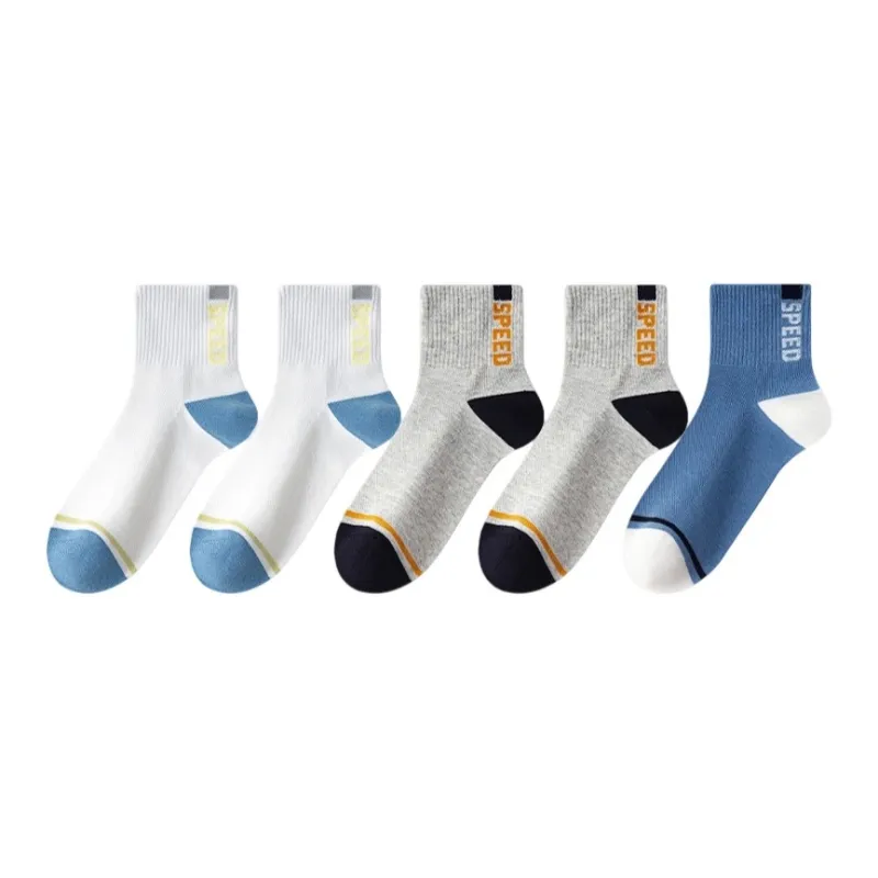 7 SEVFUN Mid Calf Socks Men's Combo Set-16