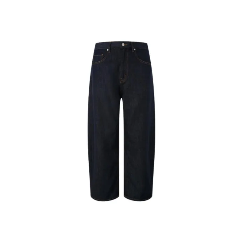CHINISM Jeans Unisex Black Denim-8