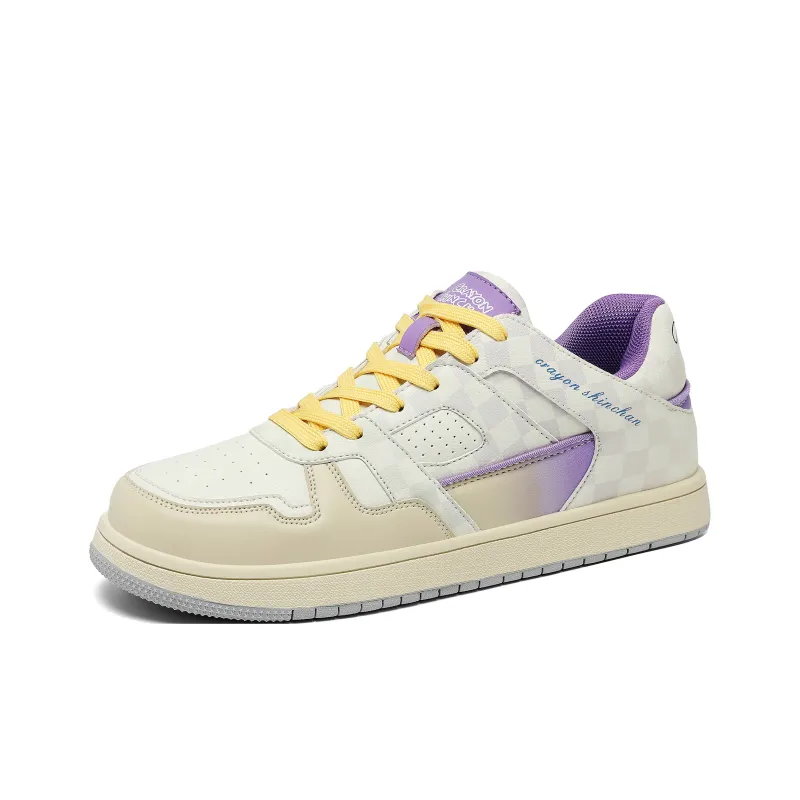 Crayon Shinchan Low Top Skateboard Shoes Unisex-14