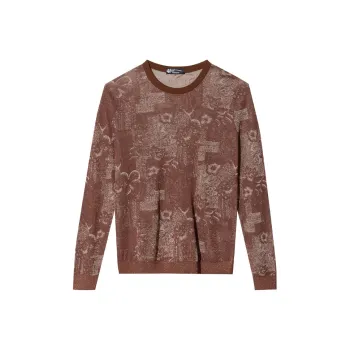 ANDREW MACKENZIE Sweaters Men Coffee