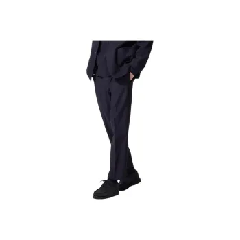 UNIQLO Suit Trousers Men Navy Blue