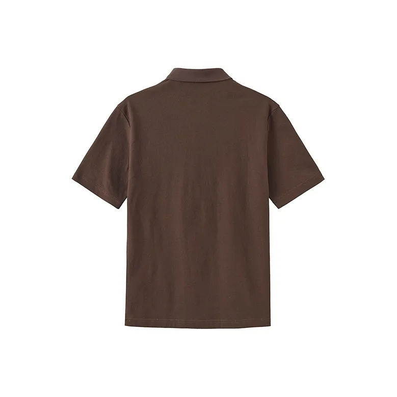 ZUO Polo Shirts Men Coffee-1