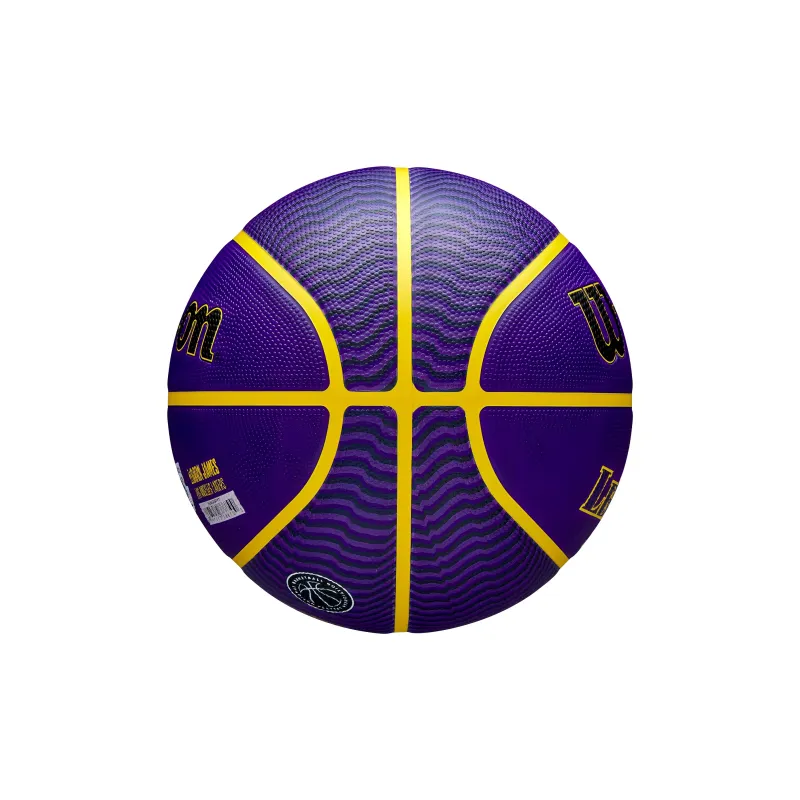Wilson PLAYER Rubber Basketball Purple Size 7 Competition Unisex-1