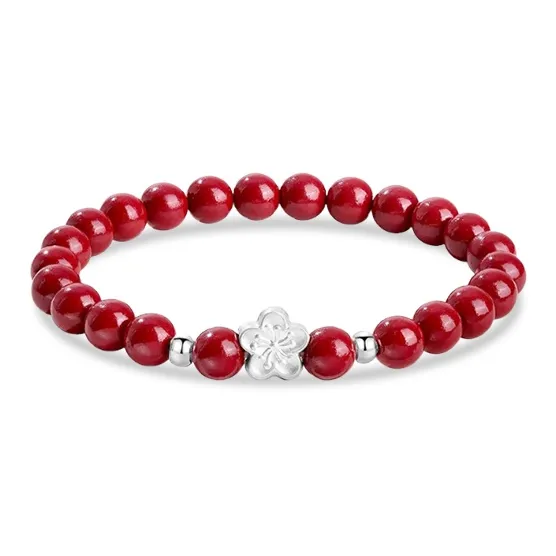 Kim Ka Fook Cinnabar Bracelets Women's-0