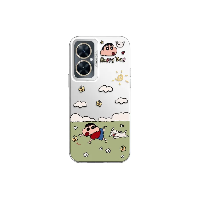 YICAIJIA Matte Material Reclining Shin Chan H Phone Cases Compatibility With MVMOM 20/30 Trendy And Cool-11
