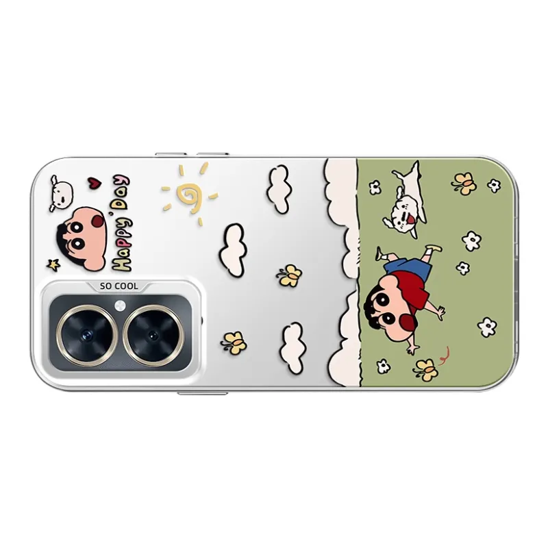 YICAIJIA Matte Material Reclining Shin Chan H Phone Cases Compatibility With MVMOM 20/30 Trendy And Cool-12