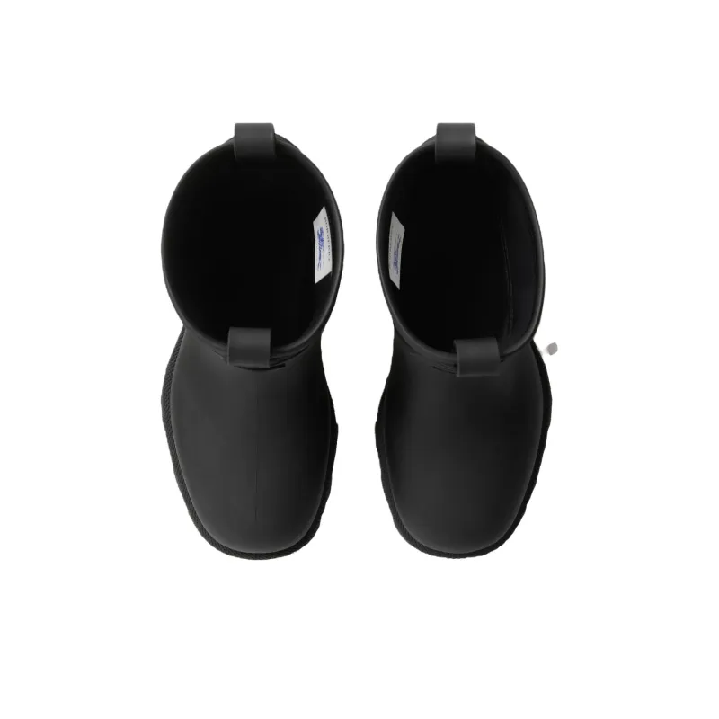 Burberry Marsh Stamp Rain Boots Women's Black-2