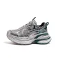 Gray/Silver/Grass Green