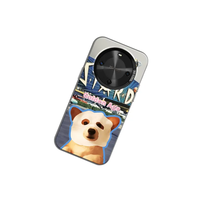 YAOCAI Acrylic Material Facial Mask Puppy Phone Cases Compatibility With MVMOM 30/20 Trendy And Cool-1