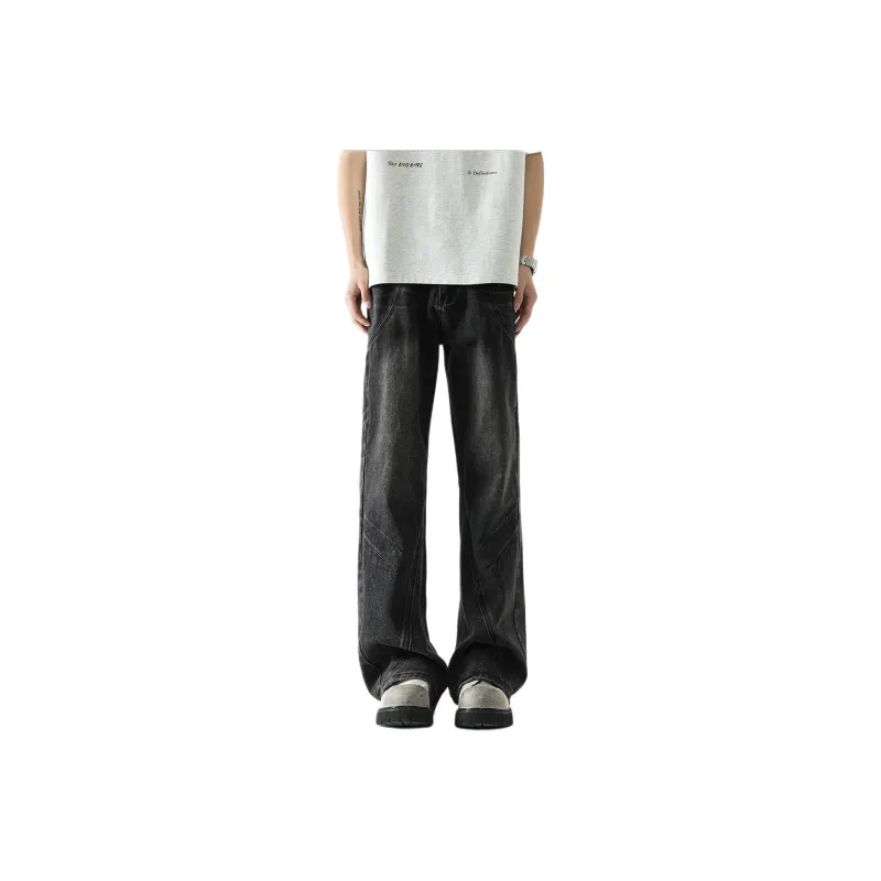 ORMY Jeans Unisex Black Gray-0