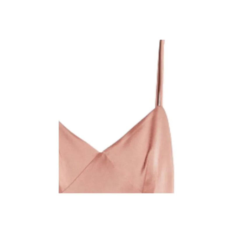 MaxMara Selce V-neck Satin Gown-4