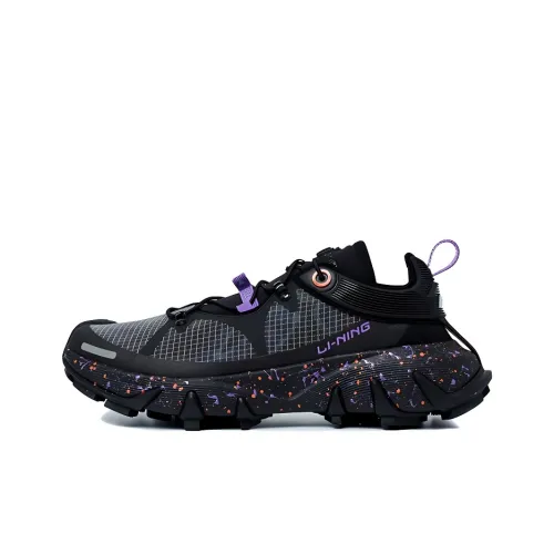 LiNing WuXing Paris Fashion Week SS21 'Black Purple' Women's