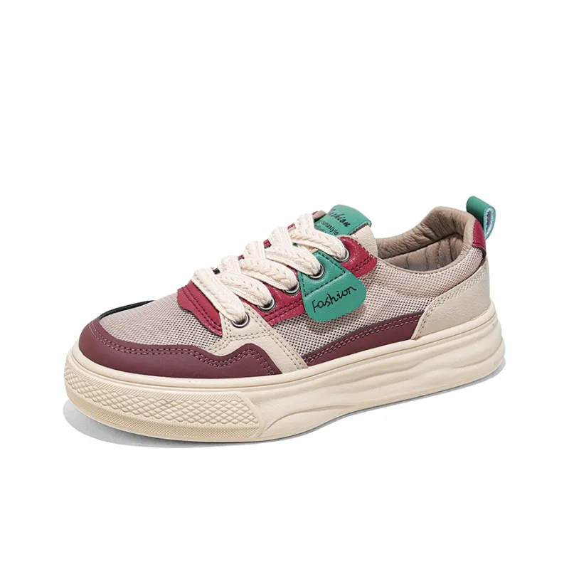 Gai Renpu Slip Resistant, Lightweight, And Breathable Low Top Skateboard Shoes Women's-1