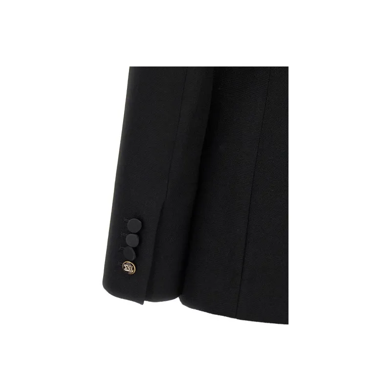 MaxMara Tassel Detailed Straight Hem Jacket-3