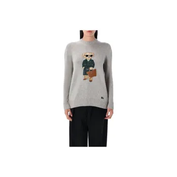 Ralph Lauren Bear motif Knitted Sweater