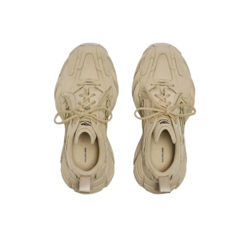 Balenciaga Monday Low Top Chunky Sneakers Men's Beige-3