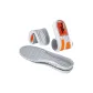 2 Pack Orange White]Sports Shock Absorbers | Soft Rebound, Comfortable, and Breathable