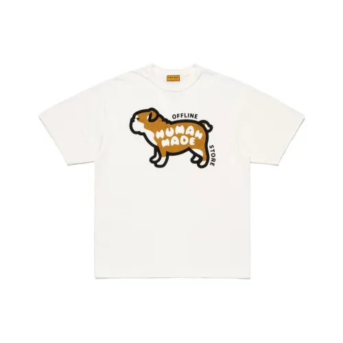 HUMAN MADE T Shirts Unisex Ecru