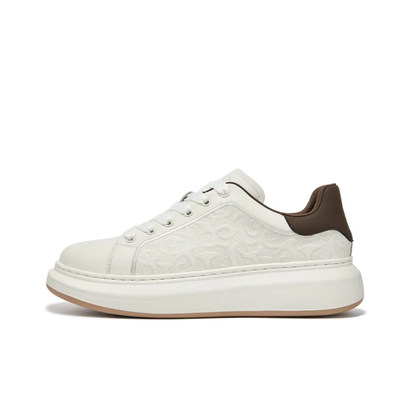 MILLIE'S Casual Skateboard Shoes Men's White-0