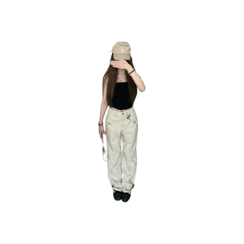 PVPVPV Cargo Pants Unisex Apricot-0