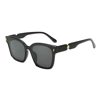 PRETTYALLUSION PC Square Sunglasses Unisex