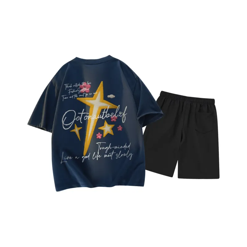 Small Columns Under The Sea Casual Sportswear Unisex-8