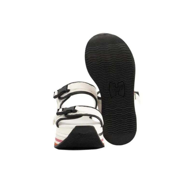 HOGAN H222 Platform Mesh Sandals Women's-5